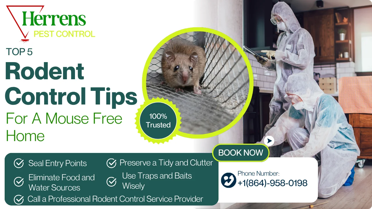 Top 5 Rodent Control Tips For a Mouse Free Home